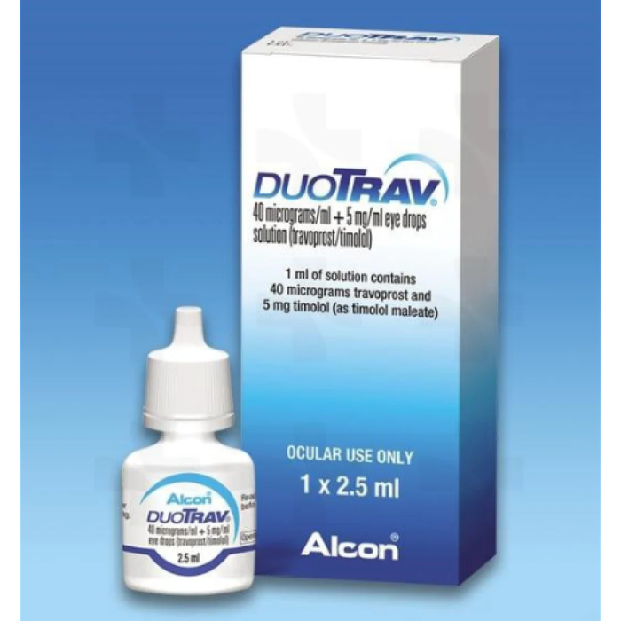 DUOTRAV 2.5ML EYE DROPS
