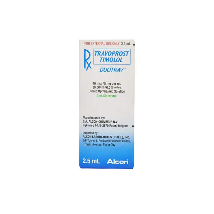 DUOTRAV 2.5ML EYE DROPS