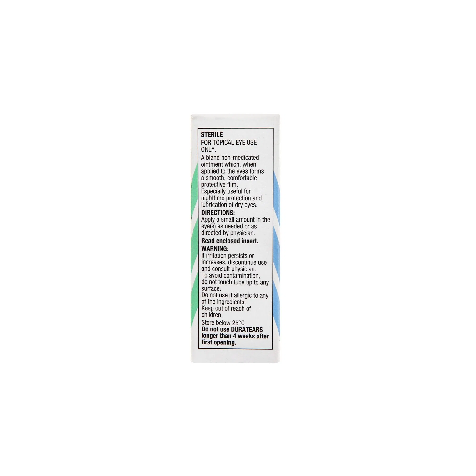 Duratears Eye Ointment 3.5g Tube