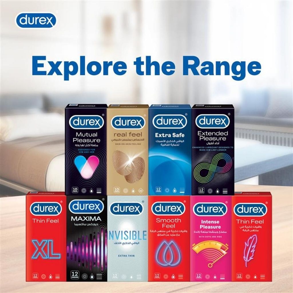Durex Feel Thin Condom 3's