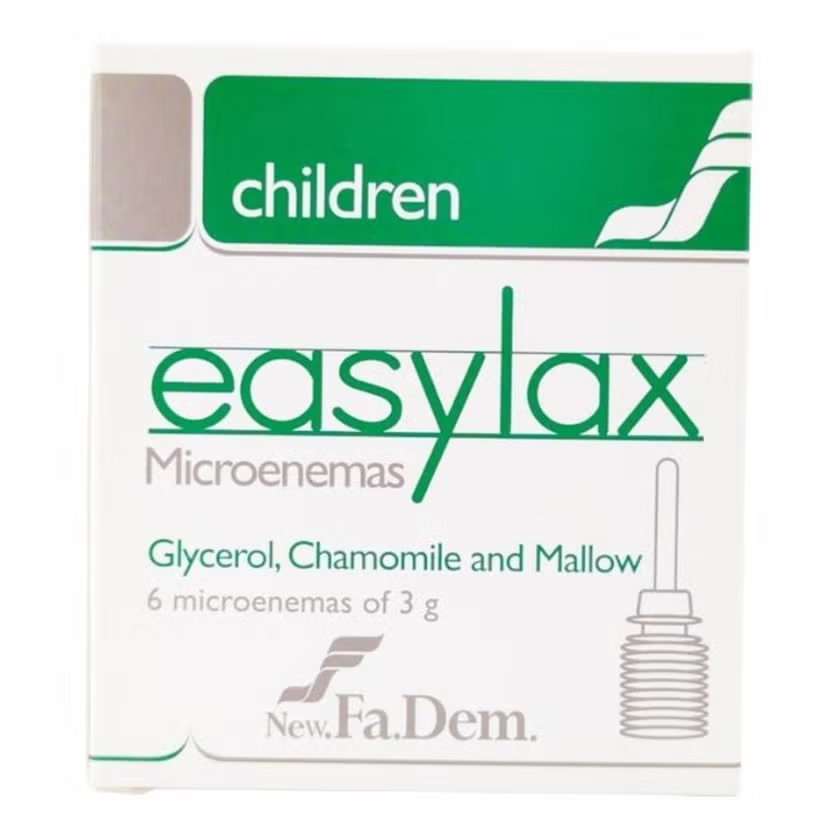 Easylax Microenemas Children 3g 6s