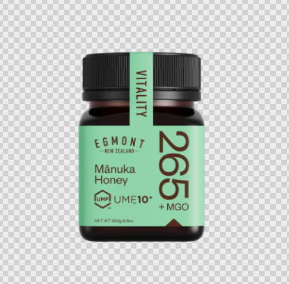 Egmont Honey Monofloral Manuka Honey 10+ UMF MGO 265+ 250g