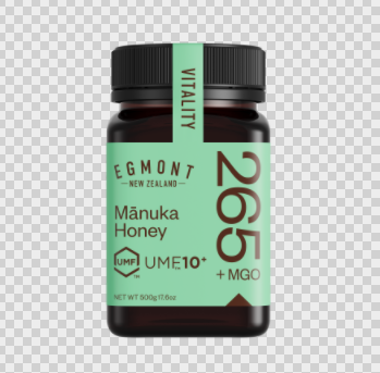 Egmont Honey Monofloral Manuka Honey 10+ UMF MGO 265+ 500g