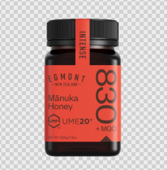 Egmont Honey Monofloral Manuka Honey 20+ UMF MGO 830+ 500g