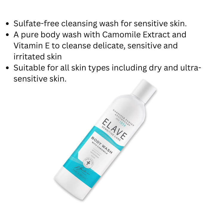 Elave Dermatological Sensitive Body Wash 250ml