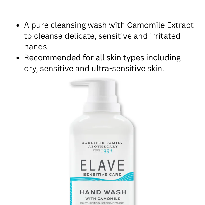 Elave Dermatological Sensitive Hand Wash 500ml