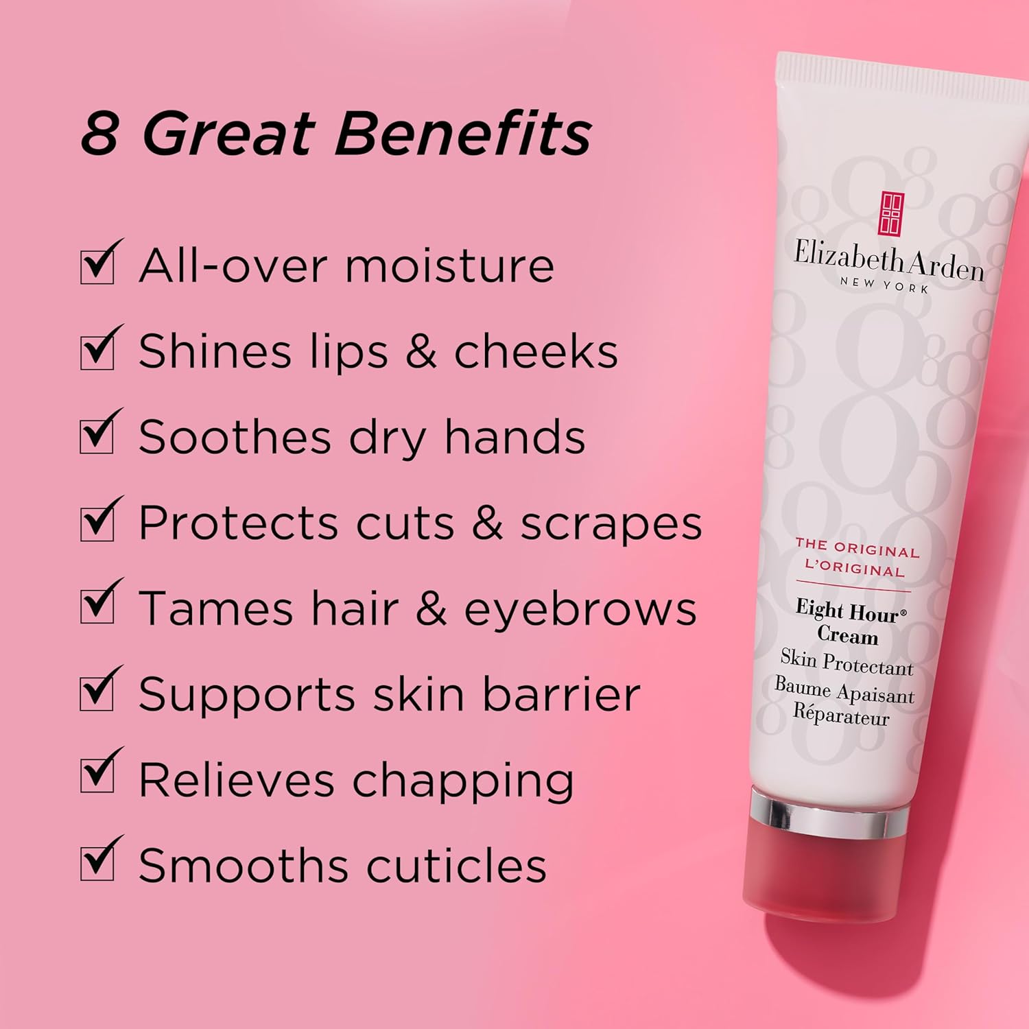 Elizabeth Arden Eight Hour Cream Skin Protect Fragrance Free 50ml