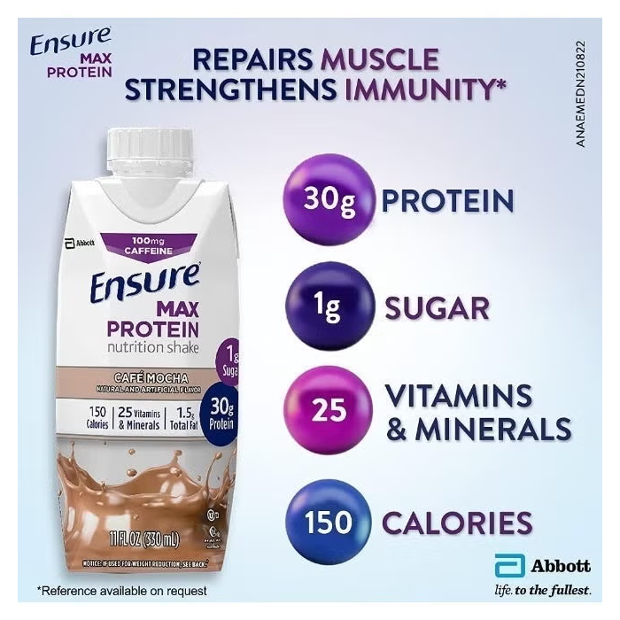 Ensure Max Protein Nutrition Shake Mocha 330 ml