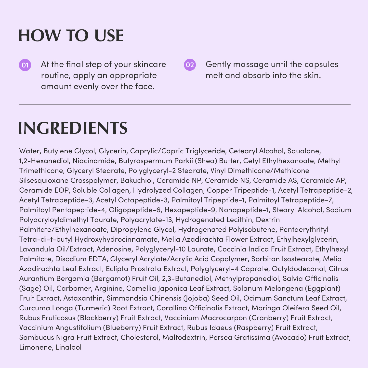 Eqqualberry Bakuchiol Plumping Capsule Cream 50ml