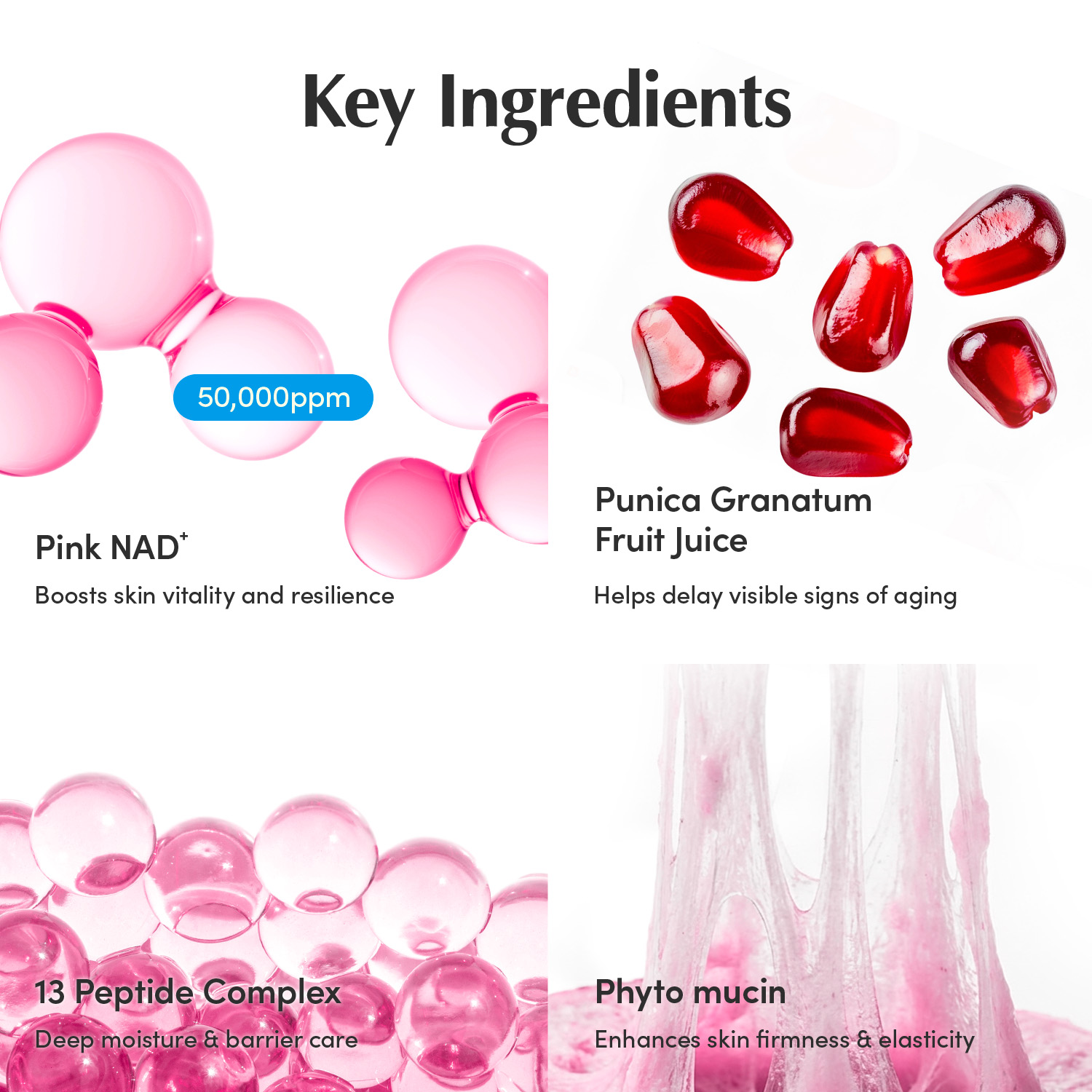 Eqqualberry NAD+ Peptide Boosting Cream 50ML