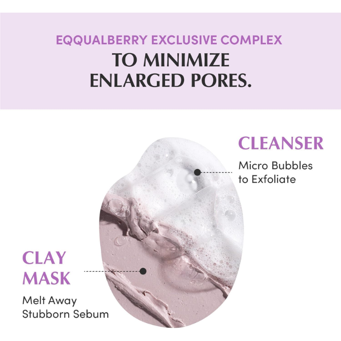 Eqqualberry Purple Rice Pore Purifying Pack Cleanser 130G