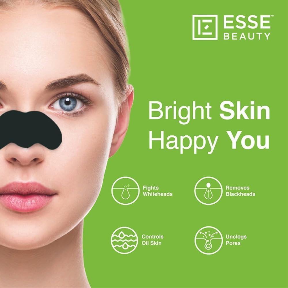Esse Beauty Nose Pore Strips Charcoal 6s