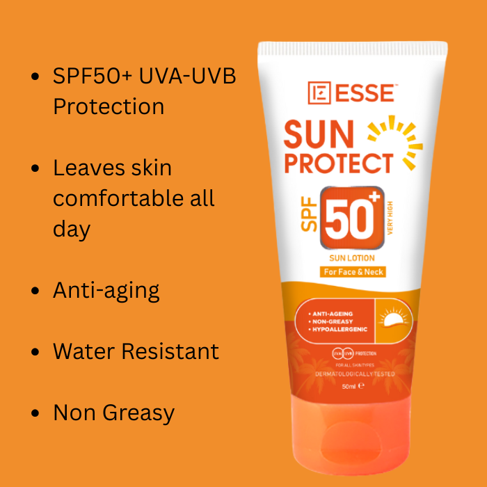Esse Face and Neck Sun Lotion (SPF 50+)