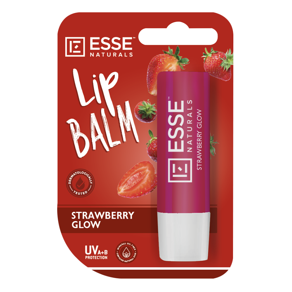 Esse Naturals Lip Balm Strawberry Glow 4.8g