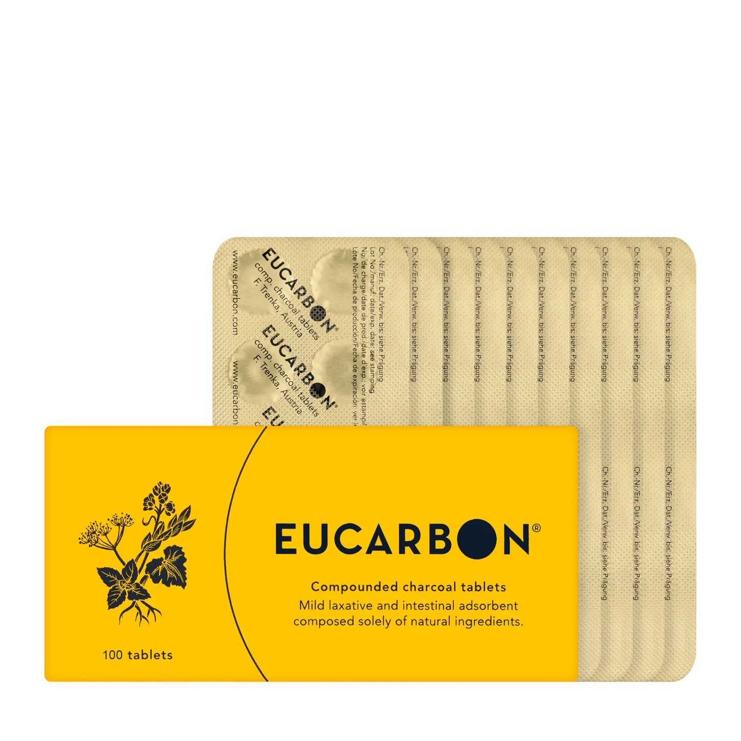 Eucarbon Tablet 100's