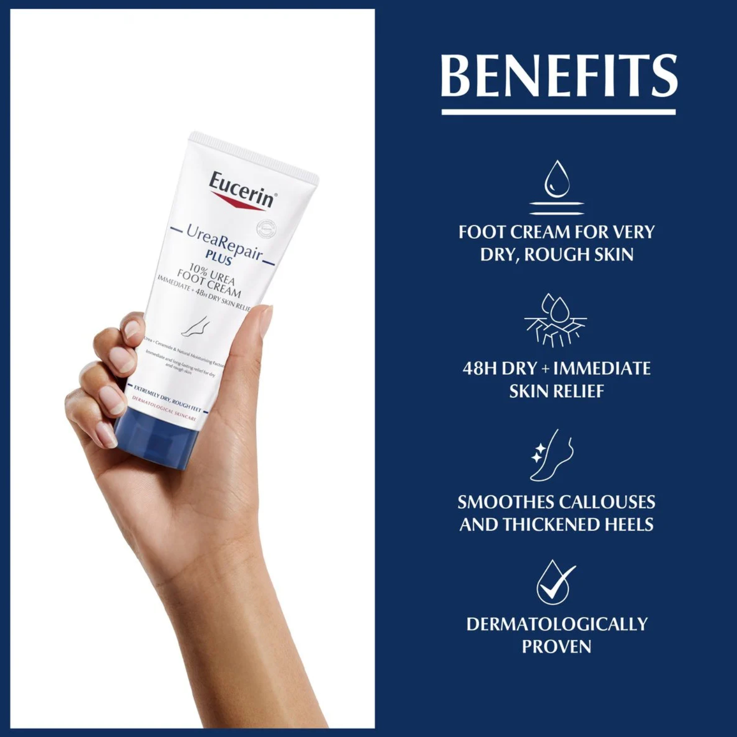 Eucerin 10% Urea Foot Cream 100ml