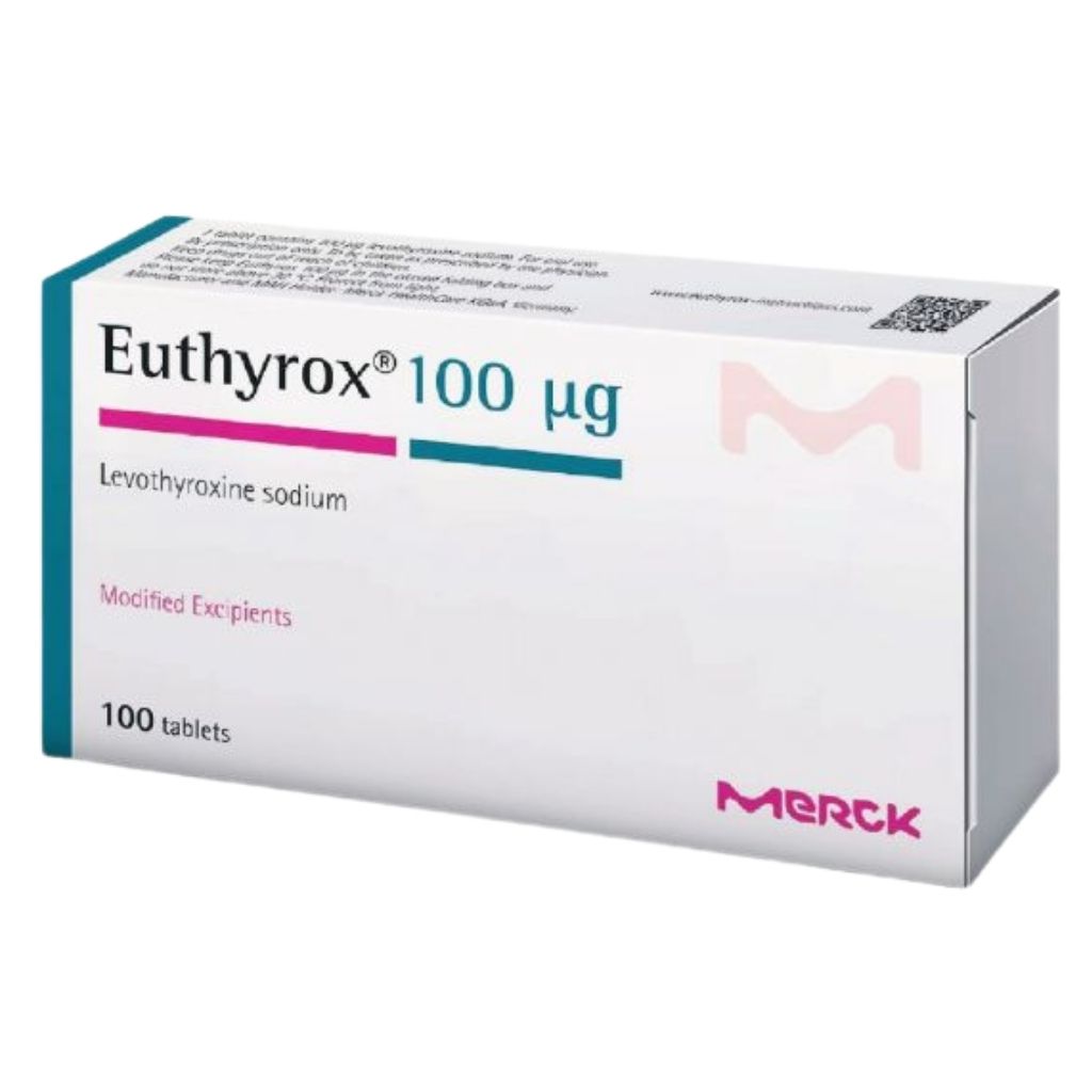 Euthyrox 100mcg 100 Tablets
