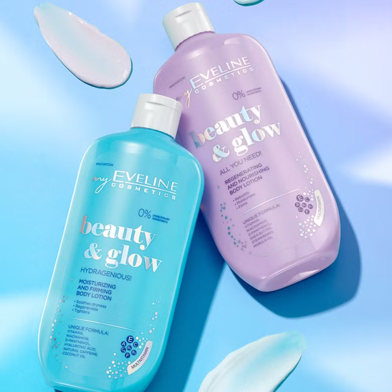 Eveline Beauty & Glow Moisturizing and Firming Body Lotion 350ml