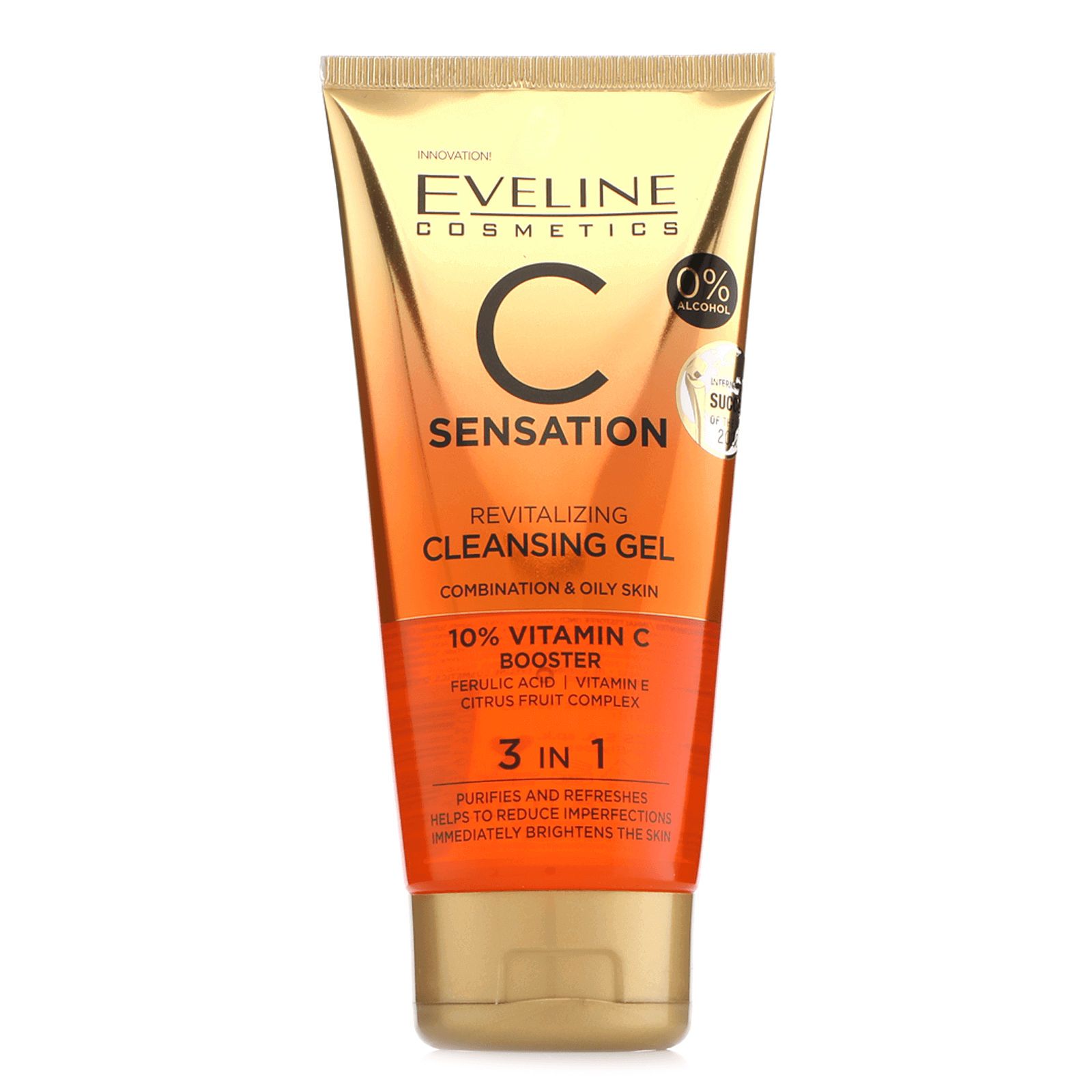 Eveline C Sensation Revitalizing Cleansing Gel 150ml