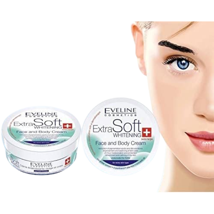 Eveline Extra Soft Whitening Cream 200ml