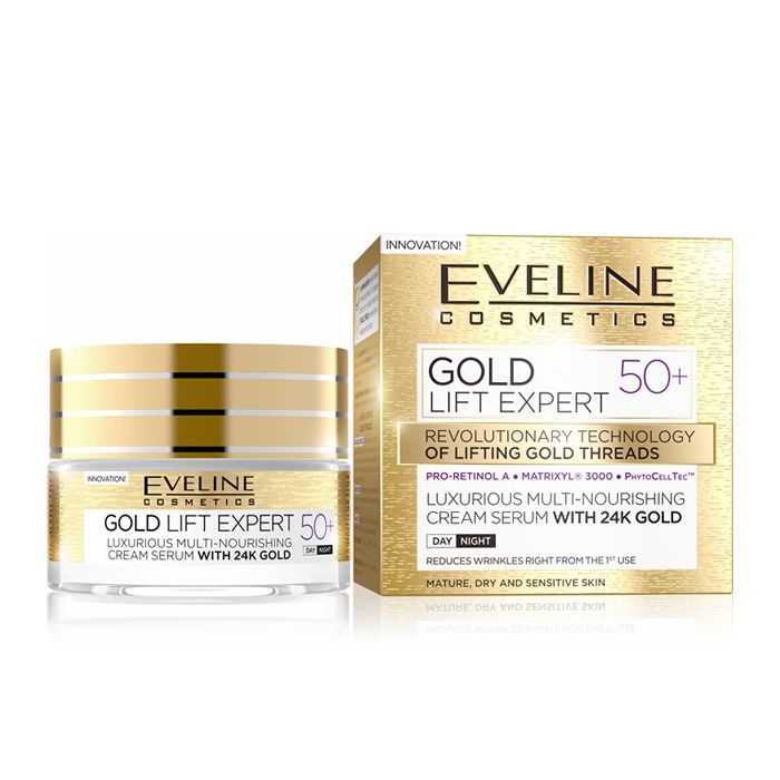 Eveline Gold Lift Expert Day And Night Cream 50+ 50ml