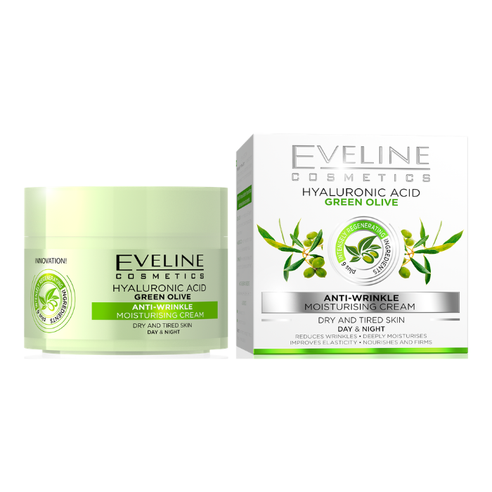 Eveline Green Olive Anti-Wrinkle Day & Night Cream 50 ml