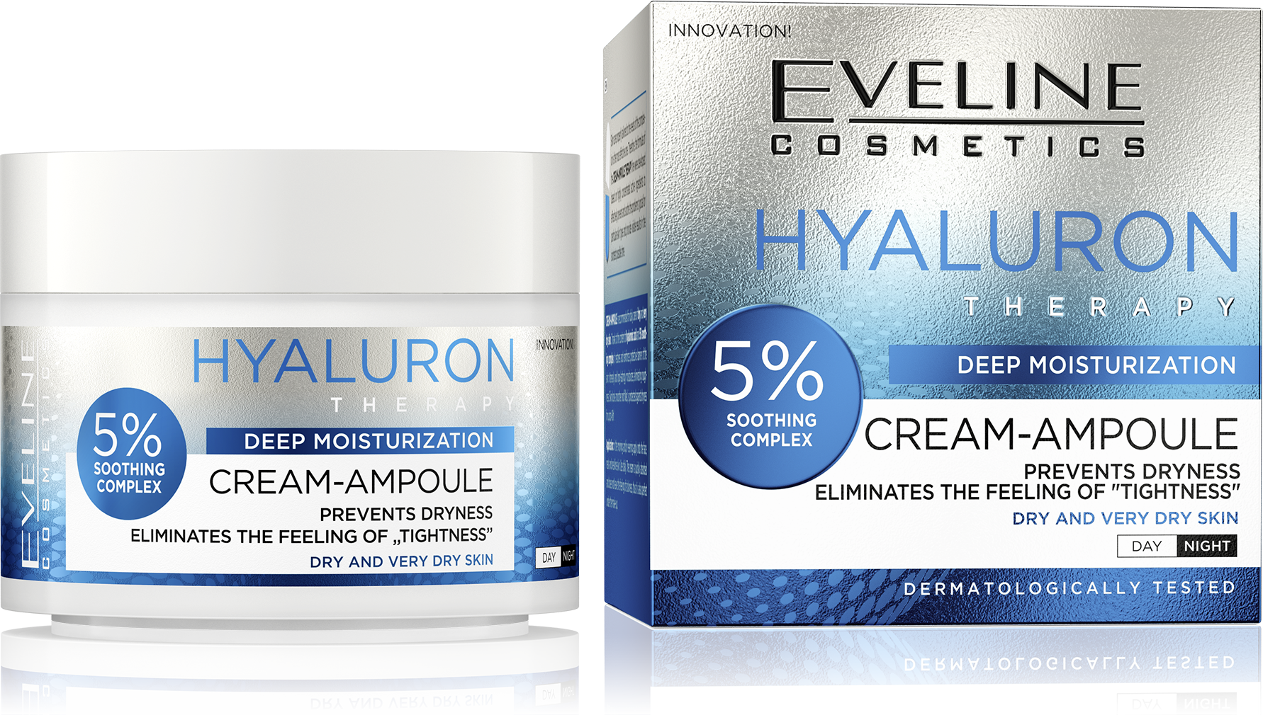 Eveline Hyaluron Therapy Cream-Ampoule 50ml