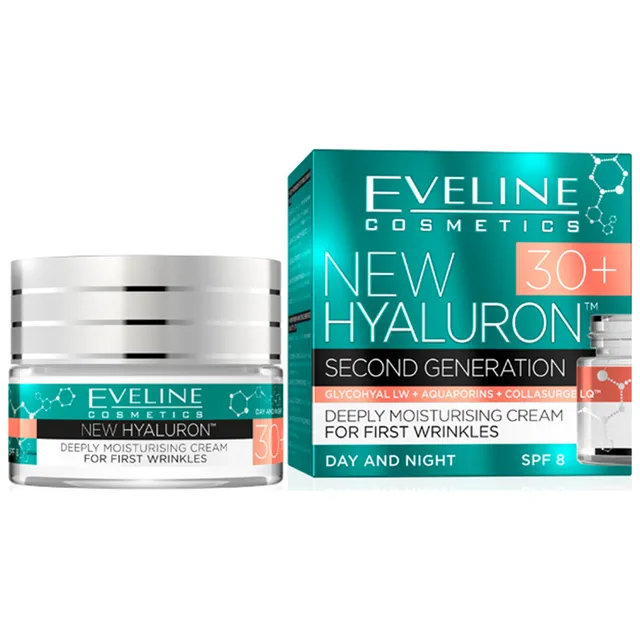 Eveline New Hyaluron Second Generation Day & Night Cream 30+ 50ml