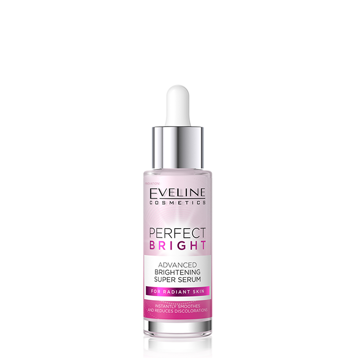Eveline Perfect Bright Advanced Super Serum Brightening Anti-Discoloration Niacinamide & Vitamin C, 30ml