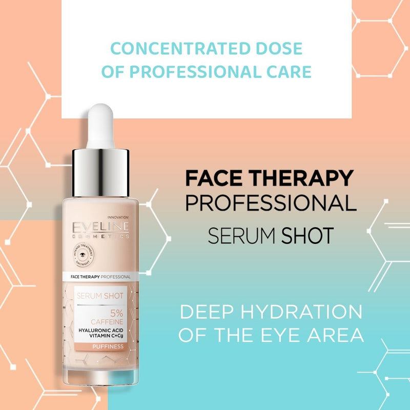 Eveline Serum Shot Caffeine 5% Puffiness 30ml