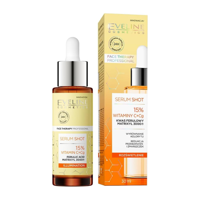 Eveline Serum Shot Vitamin C+Cg 15% Illumination 30ml