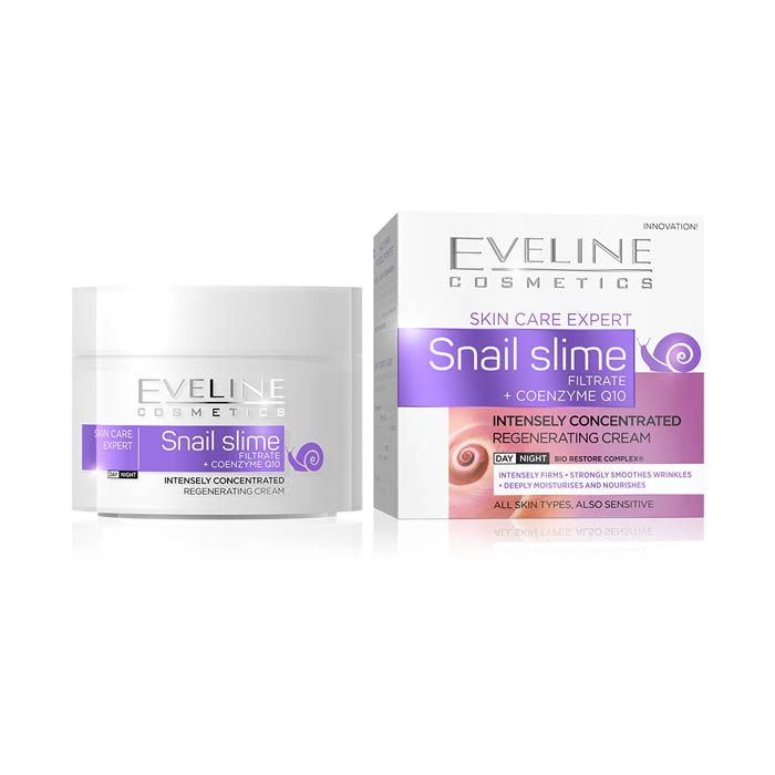 Eveline Snail Slime Filtrate + Coq10 Intensely Concentrated Day & Night Cream 50 ml