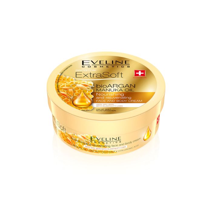 Eveline Soft Bioargan Manuka Oil Face & Body Cream 175 ml