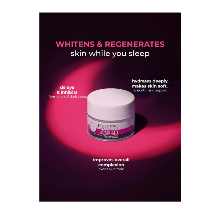 Eveline White Prestige 4D Intensive White Night Cream 50ml