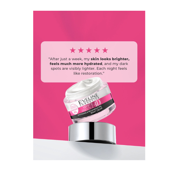Eveline White Prestige 4D Intensive White Night Cream 50ml