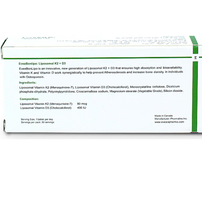 Evexbonlipo Coated Tab 30s (10s Blister X 3)