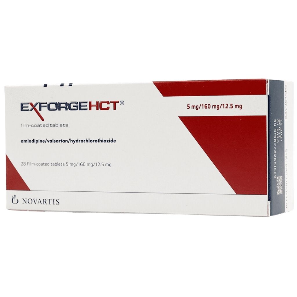 Exforge Hct Fct 5/160/12.5 Mg(7s Blister X 4)