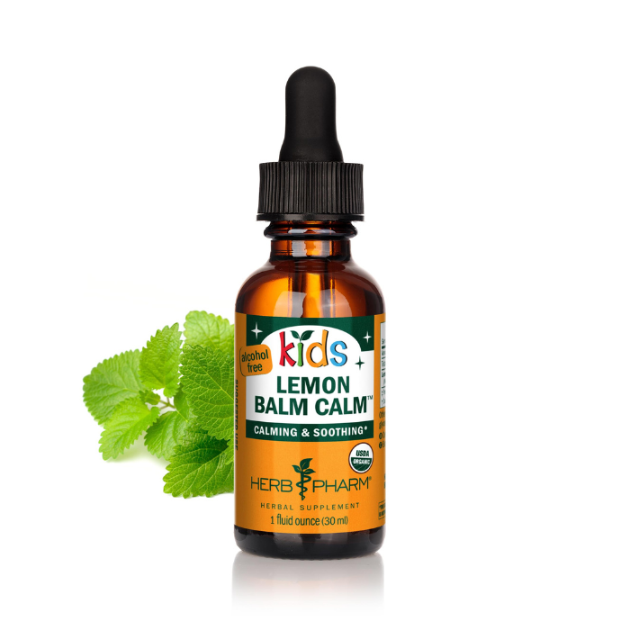 Herb Pharm Kids Lemon Balm Calm Glycerite 1 Oz