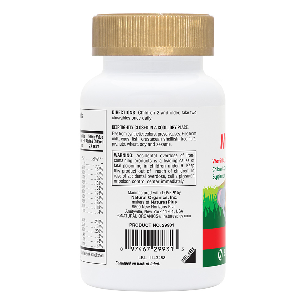 Natures Plus Animal Parade Gold Multi Chewable Cherry 60's