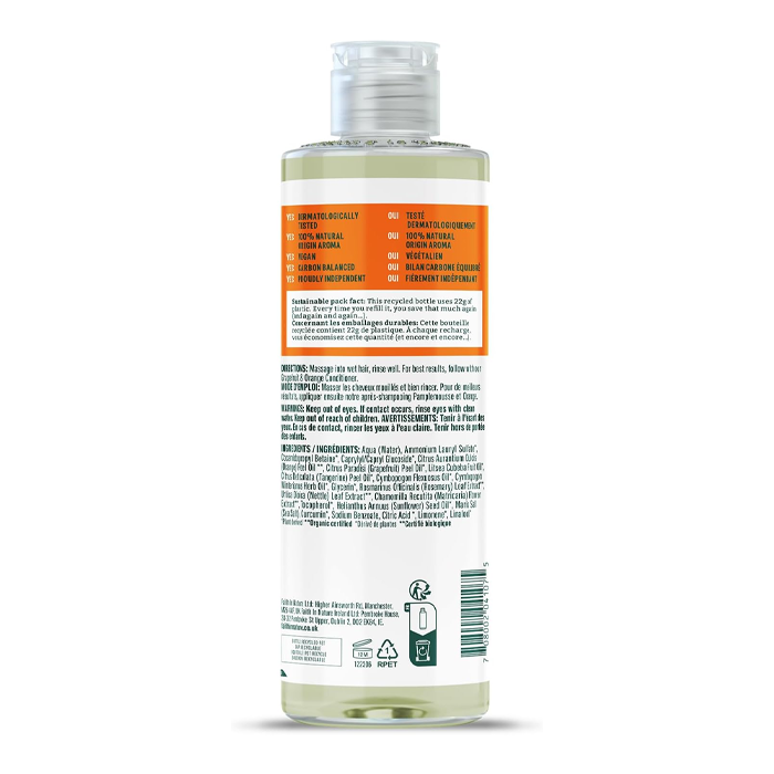 Faith In Nature Shampoo Grapefruit & Orange 400 ml