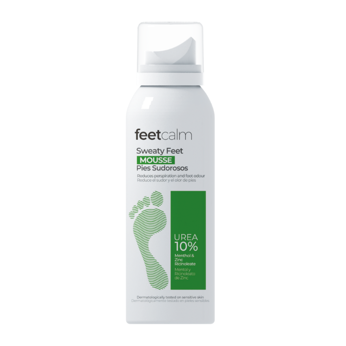 Feetcalm Sweaty Feet 10% Urea Mousse 75ml