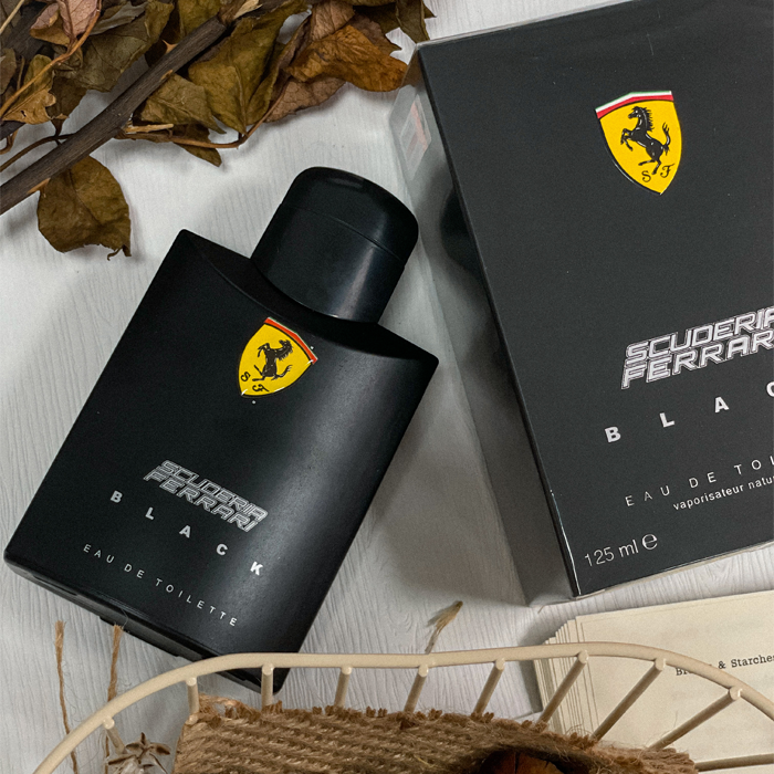 Ferrari Scuderia Black For Men EDT Spray 125ml