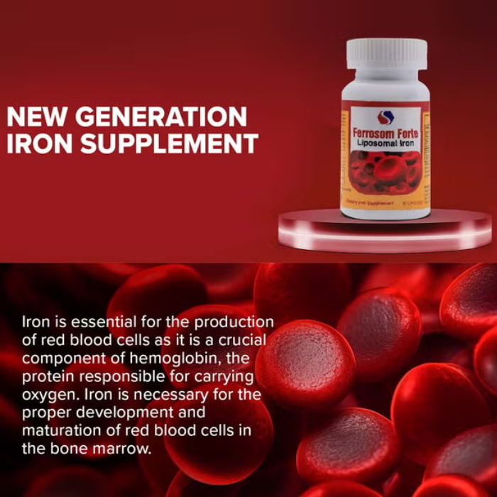 Ferrosom Forte Capsules 30's