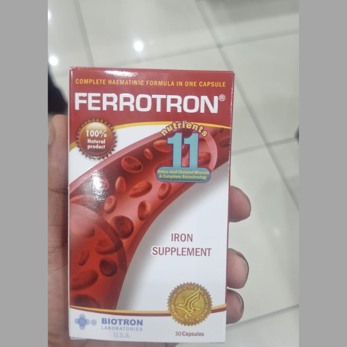 Ferrotron Capsules 30's