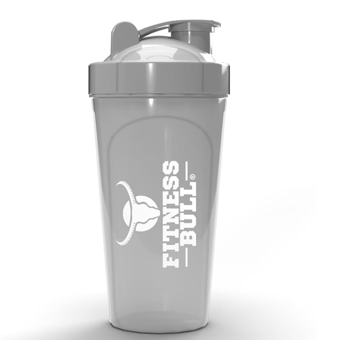 Fitness Bull Shaker Grey 25oz