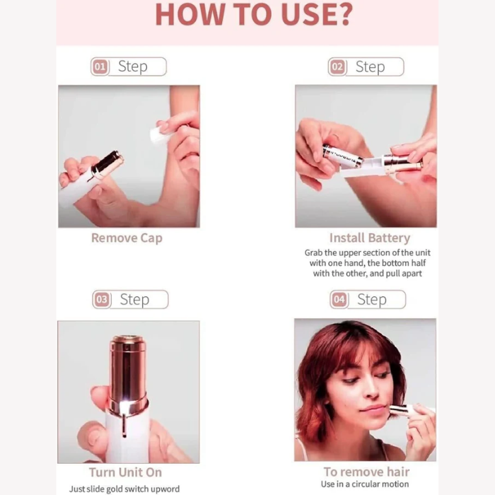 Flawless Facial Hair Remover