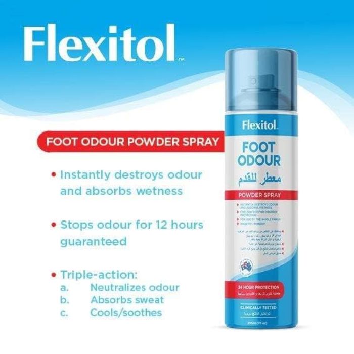 Flexitol Foot Odour Control Spray 210ml