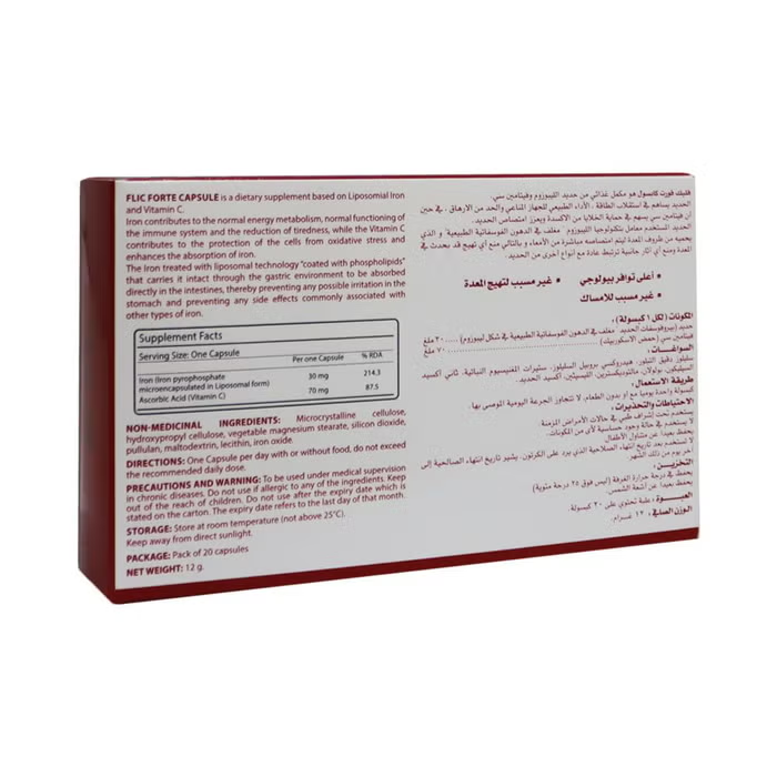 Flic Forte Capsules 20's