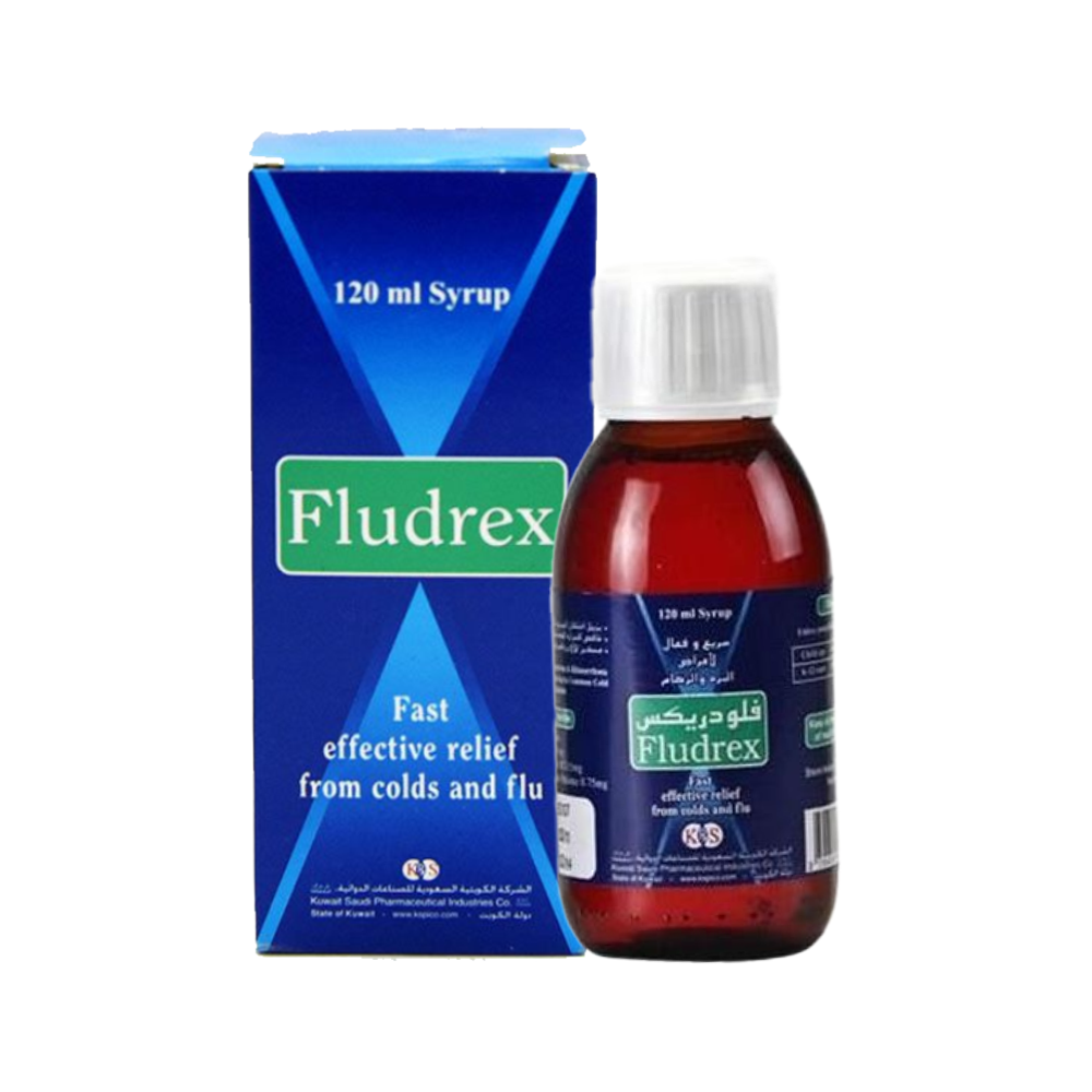Fludrex Syrup 120ml Bottle