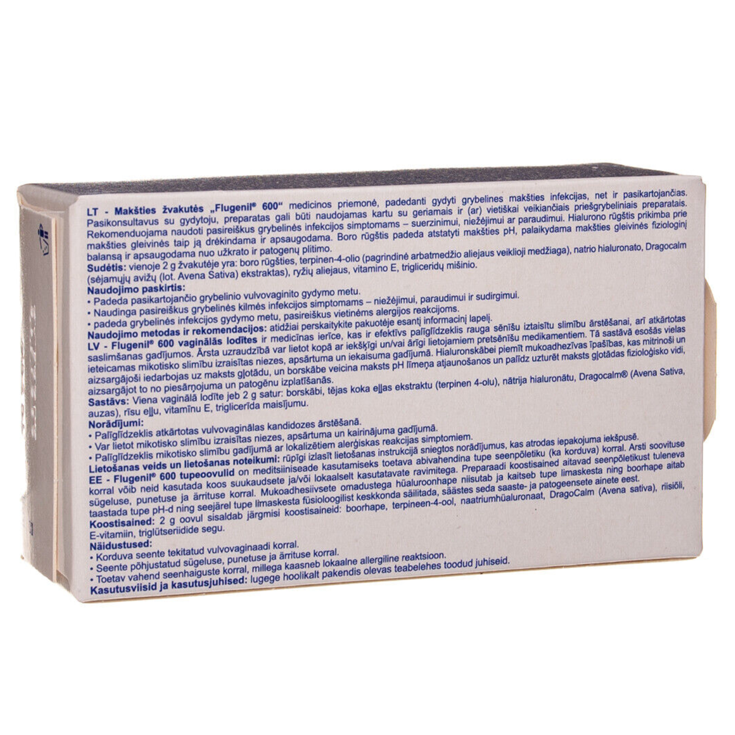 Flugenil 600 Ovules 10s